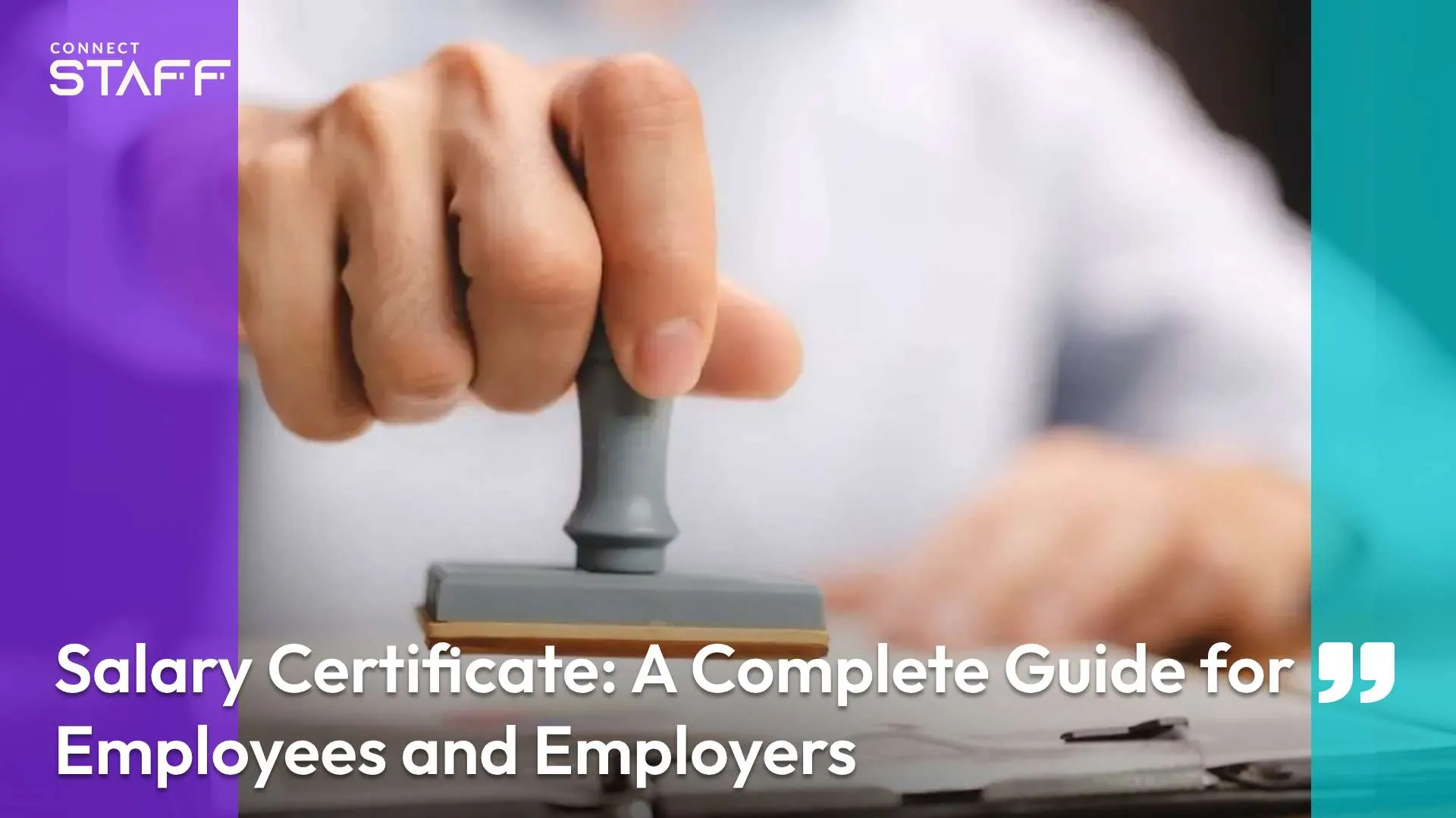 Salary Certificate