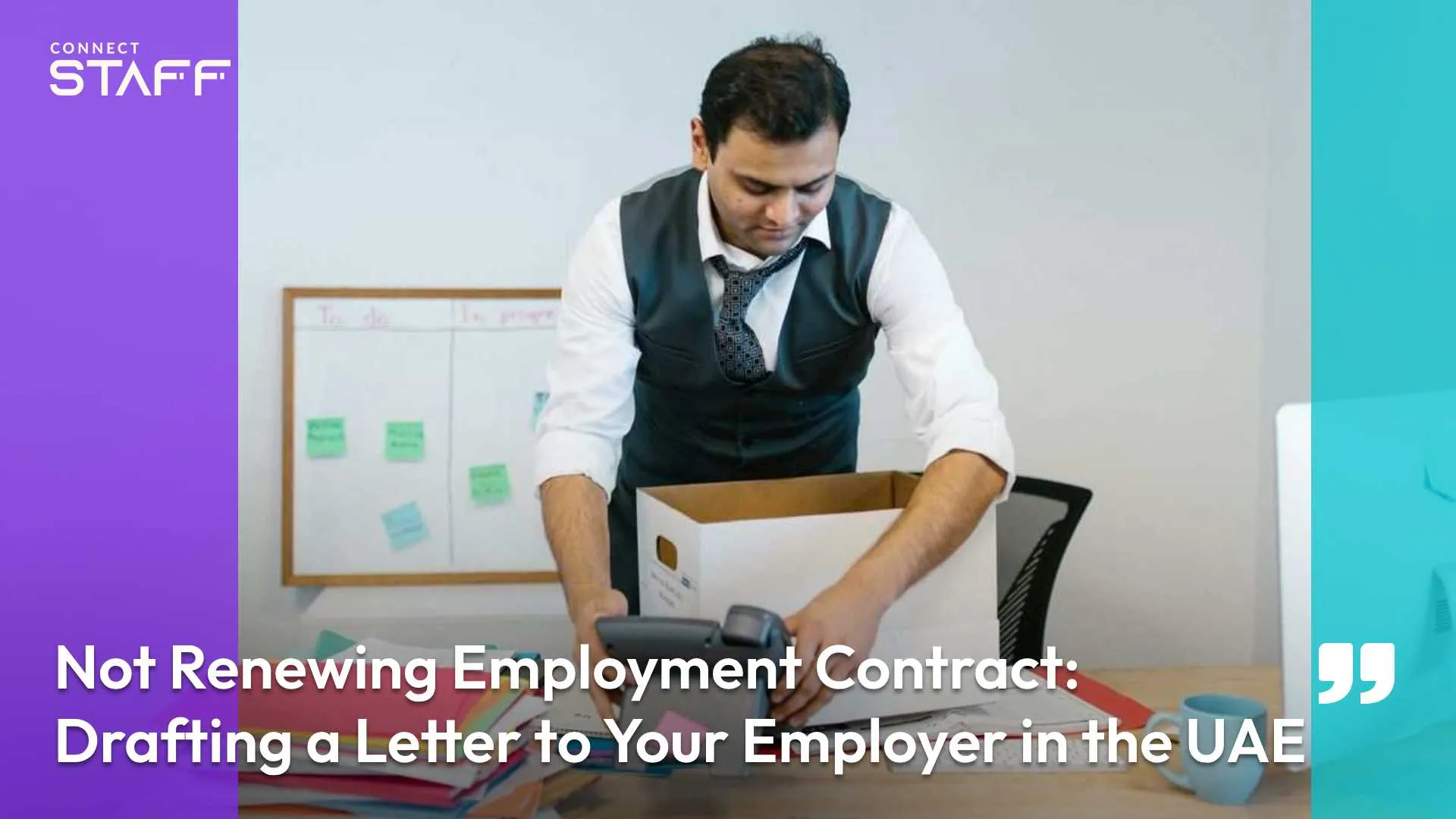 non renewal of contract letter